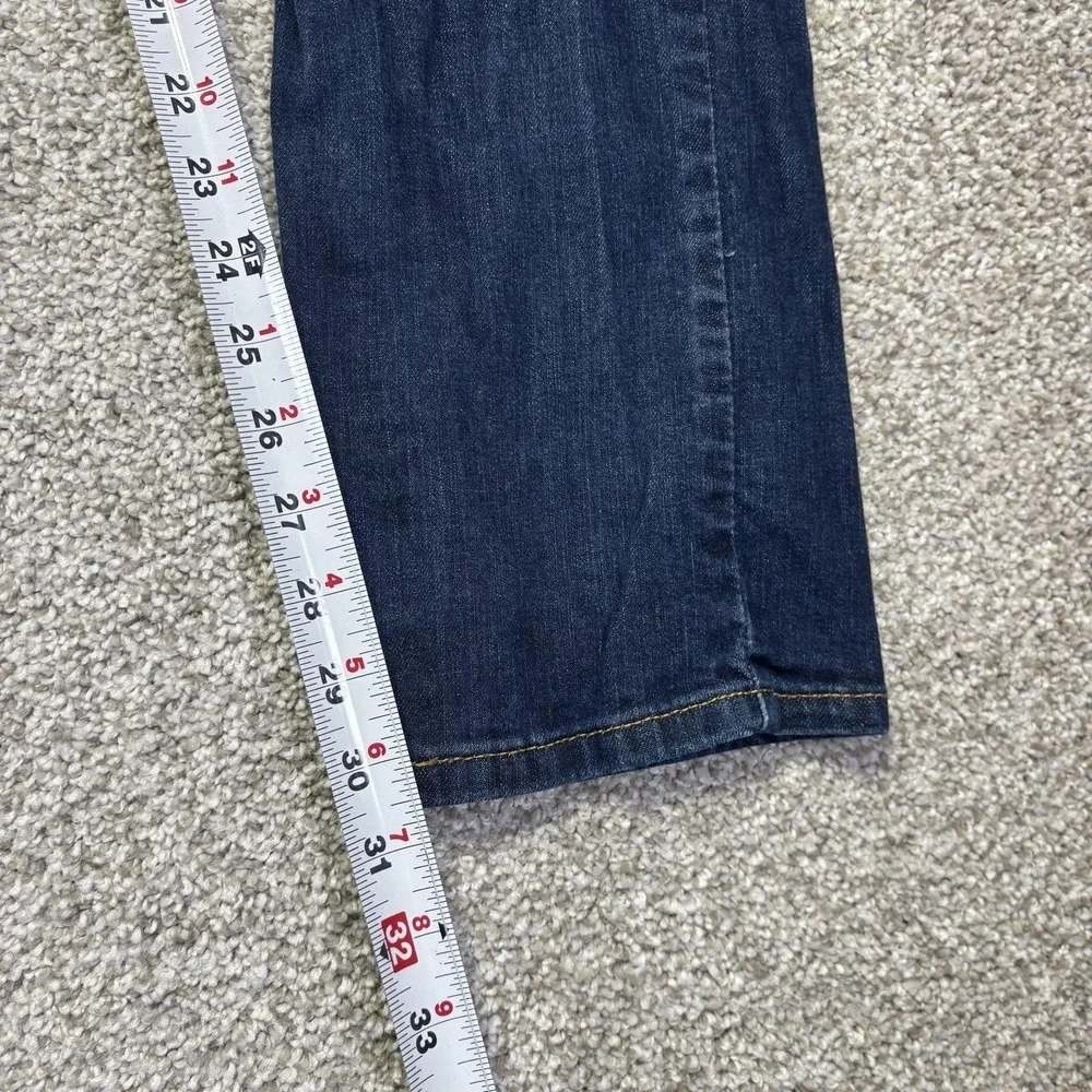 Levis 513 Jeans Mens 30x32‎ Blue Medium Wash Slim Straight Stretch Denim Pants